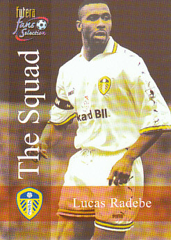 Lucas Radebe Leeds United 2000 Futera Fans' Selection #119
